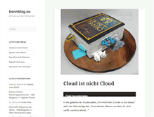 Tablet Screenshot of bonnblog.eu